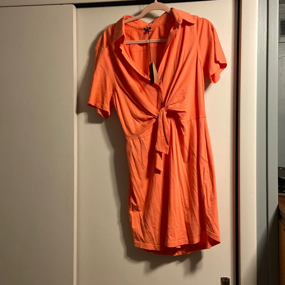 NWT orange dress